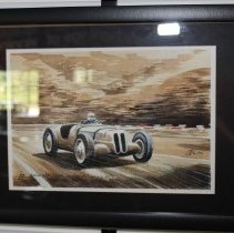 BMW 328 Painting