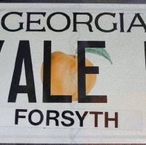 Yale R license plate
