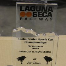 Laguna Seca 1st Place Trophy