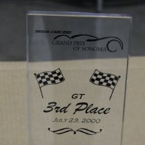 Sears Point 3rd Place ALMS trophy