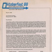 Oktoberfest Sponsorship Letter