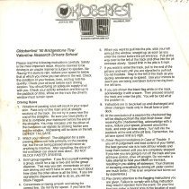 1990 Oktoberfest Registration Packet