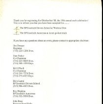 Oktoberfest 88 Registration Packet