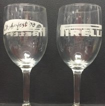 1996 Oktoberfest Wine Glass