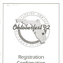 Oktoberfest Registration Booklet
