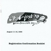 Oktoberfest Confirmation Booklet