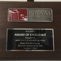 NAAMY Awards - Books & Exhibit Catalogs