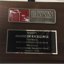 NAAMY Film & Video Award