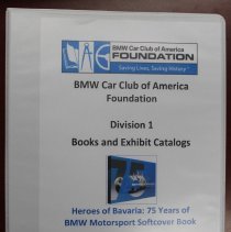 Books and Exhibit Catalogs binder