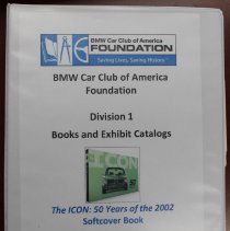 Books and Exhibit Catalogs binder