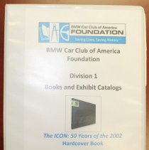 Books and Exhibit Catalogs binder