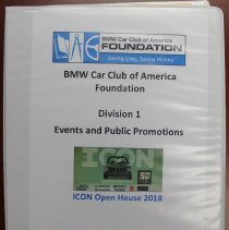 Events and Public Promotions Binder