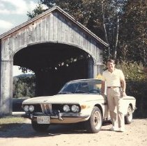 Bob Roemer with the coupe