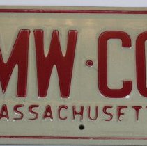 BMW CCA license plate