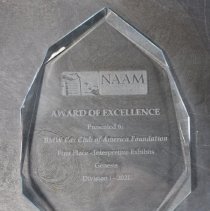 NAAMY - 1st place - Interpretive Exhibits