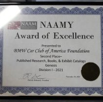 NAAMY - 2nd place - Books