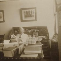 Wirt in his office, 1927
