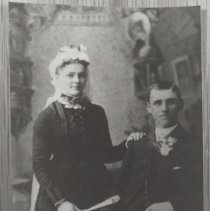 Lydia Hollstein, Edgar Cooper, Wedding, c. 1888
