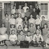 Yunker School Class, 1956