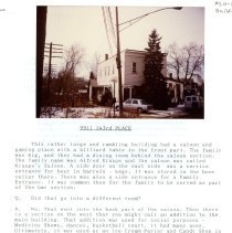 Kruspe's Saloon, Oral History