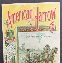 Advertisement for Agricultural Implements, 1893