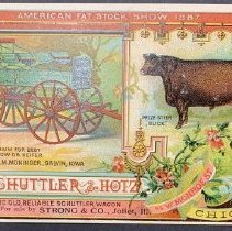 Advertisement for Agricultural Implements, 1893