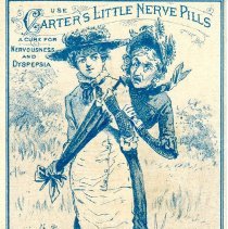 Advertisement for Carter's Little Nerve Pills, c. 1870-1900