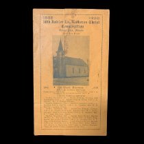 50th Jubilee of the Evangelical Lutheran Christ Congregation, 1938