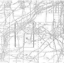 Indigenous Trails and Settlements in Central/Southern Chicagoland, 1804, 1904