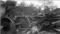 Railroad Wreck on Portsmouth Tracks - 1891
