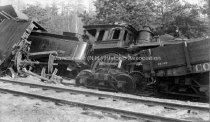 Railroad Wreck on Portsmouth Tracks - 1891.