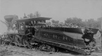 Railroad Wreck at Hooksett, NH - 1887.