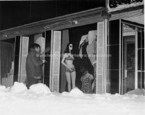 Snow Storm, McQuade Department Store, 844-860 Elm Street - February, 1972.