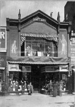 Quint's Block, P. & Q. Clothing Store, 923 Elm Street - circa 1930s.