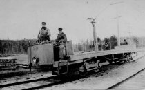 Repair Car X-16 Checking Track Ties