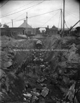 Raceway Construction above Dow Street