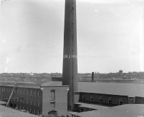 Repairs on Central Division Boiler House Chimney, 268 Feet High