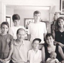 Joe Baker (front row,3rd from left),1991,beneficiary,Run for the Hill of It
