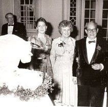 W.W. Keen Butcher  (2), 1970s/1980s; 1985, with his wife Madeleine