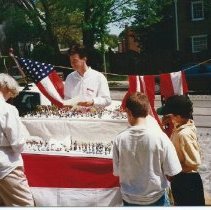 15.Soldier booth, Unidentified people