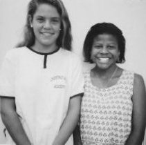 4.Charlotte Griffiths (l) and Nadine Badger