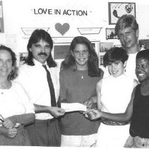 5.Doug Morgan presents check