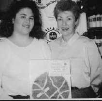 19.Nancy Haig (left) and Ann Perkins