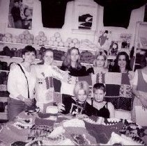 48.Mary Jennings, Crefeld School students