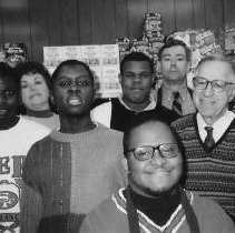 55.Life Skills Program students with Caruso's folks