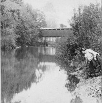 Scenery in Fairmount Park: The Wissahickon at Allen's Lane