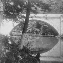 Scenery in Fairmount Park: Township Line Bridge.