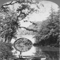 Scenery in Fairmount Park: Township Line Bridge.