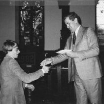 2.Chestnut Hill Academy headmaster Barnaby Roberts with unid. student