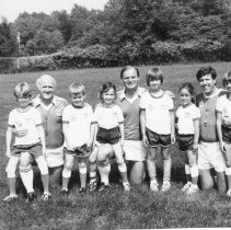 20.Unidentified children and adults at Chestnut Hill Academy summer camp